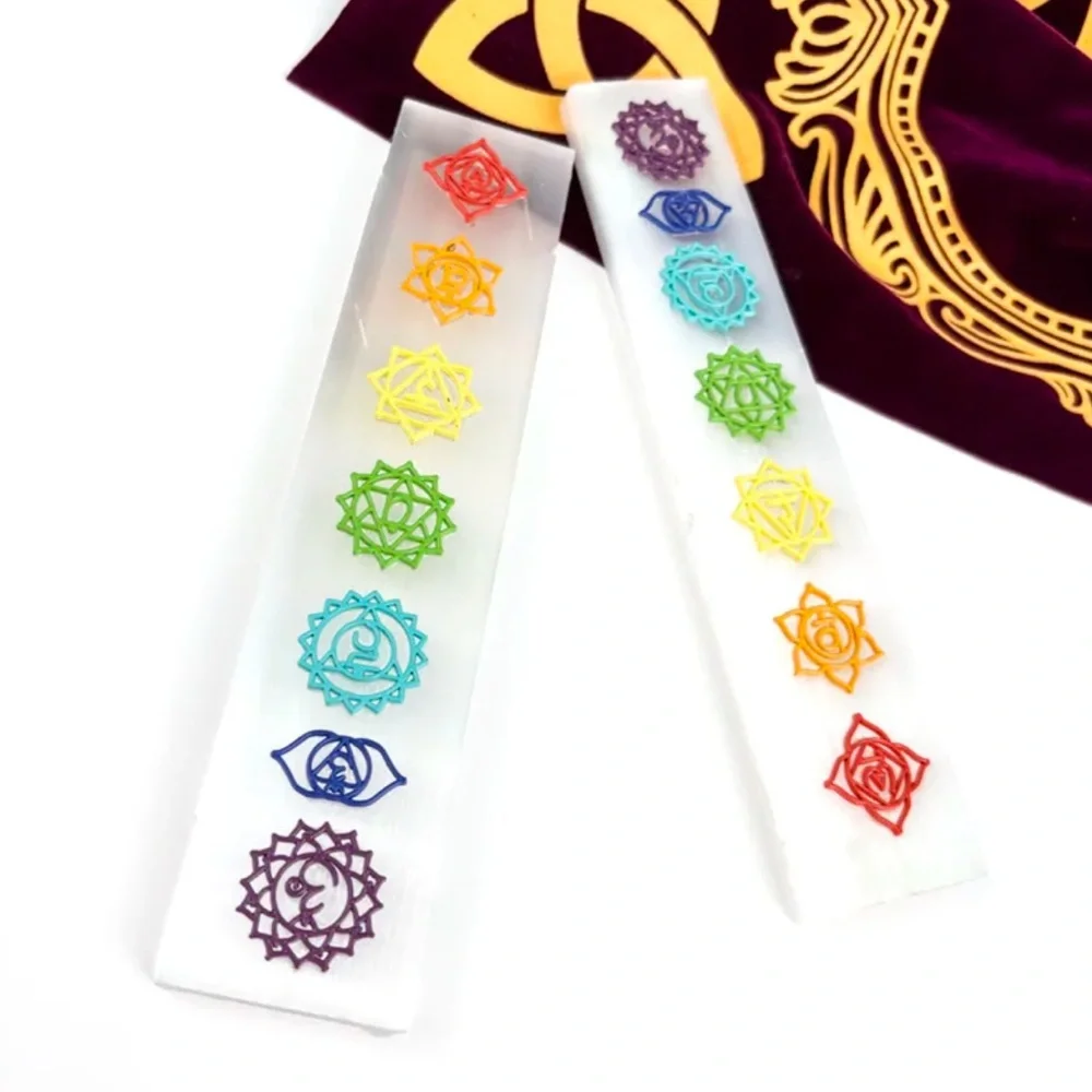 Selenite Chakra Wand - Picture 1 of 2